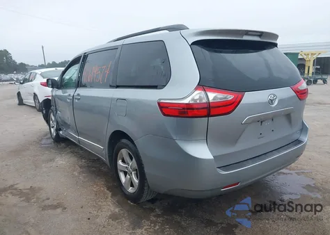 2017 Toyota Sienna Le 8 Passenger from USA, damaged, VIN 5TDKZ3DC4HS802872